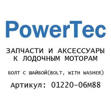 БОЛТ С ШАЙБОЙ