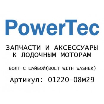 БОЛТ С ШАЙБОЙ