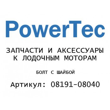 БОЛТ С ШАЙБОЙ