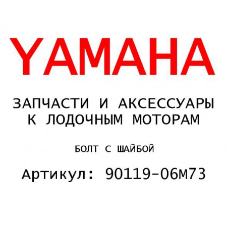 БОЛТ С ШАЙБОЙ