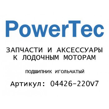 ПОДШИПНИК ИГОЛЬЧАТЫЙ