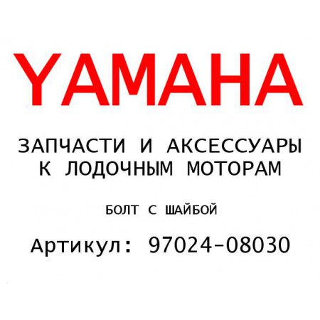 БОЛТ С ШАЙБОЙ