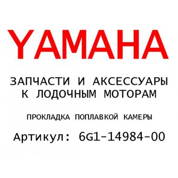 ПРОКЛАДКА ПОПЛАВКОЙ КАМЕРЫ