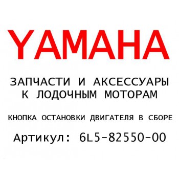 КНОПКА ОСТАНОВКИ ДВИГАТЕЛЯ В СБОРЕ