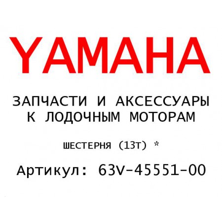 ШЕСТЕРНЯ (13Т) *