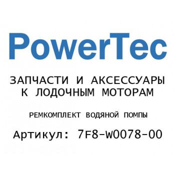 РЕМКОМПЛЕКТ ВОДЯНОЙ ПОМПЫ