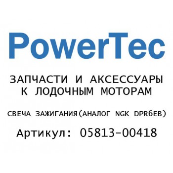 
                                                                                            СВЕЧА ЗАЖИГАНИЯ(АНАЛОГ NGK DPR6EB)
                                            