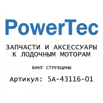 ВИНТ СТРУБЦИНЫ