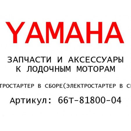 ЭЛЕКТРОСТАРТЕР В СБОРЕ