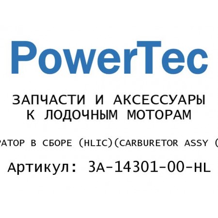 КАРБЮРАТОР В СБОРЕ (HLIC)