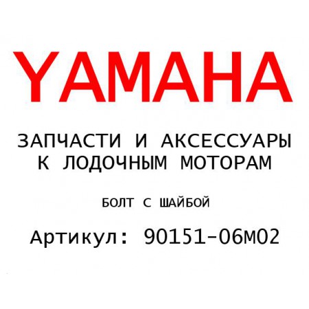 БОЛТ С ШАЙБОЙ